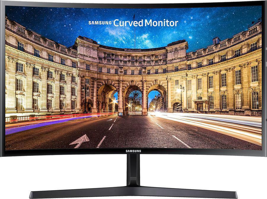 Монитор Samsung 23.5" C24F396FHI черный VA LED 16:9 HDMI матовая 250cd 178гр/178гр 1920x1080 60Hz VGA FHD 3.3кг