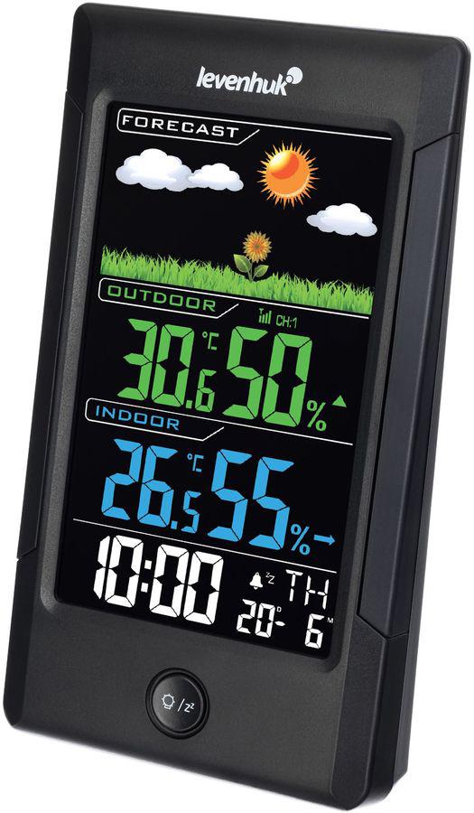 Термогигрометр Levenhuk TH40 черный