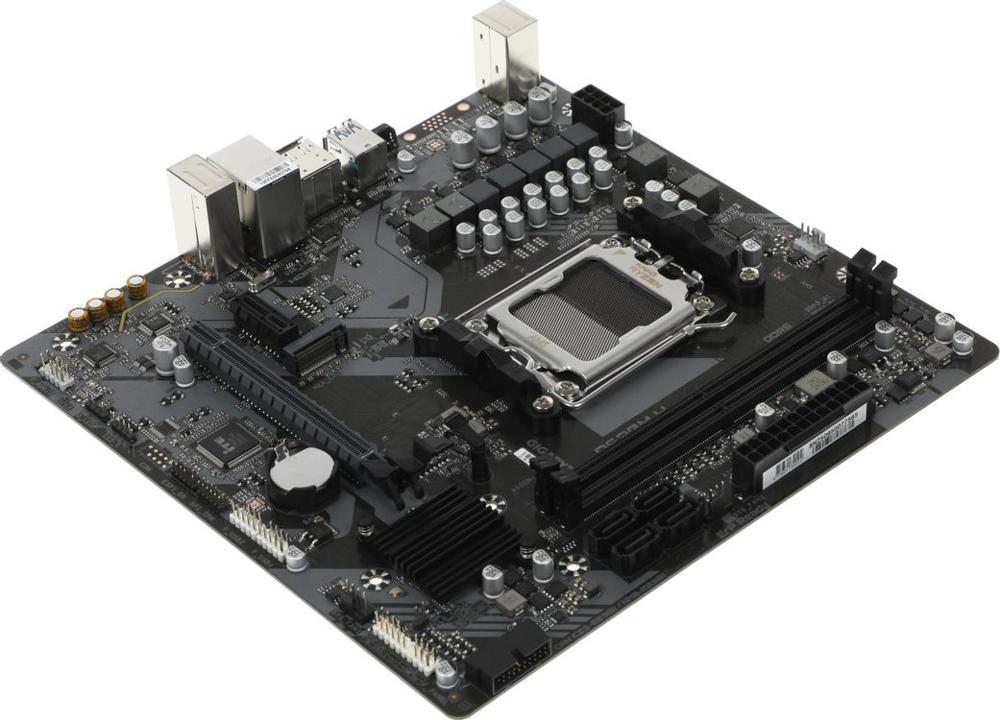 Материнская плата Gigabyte A620M H Socket AM5 AMD A620 2xDDR5 mATX AC`97 8ch(7.1) GbLAN RAID+HDMI+DP