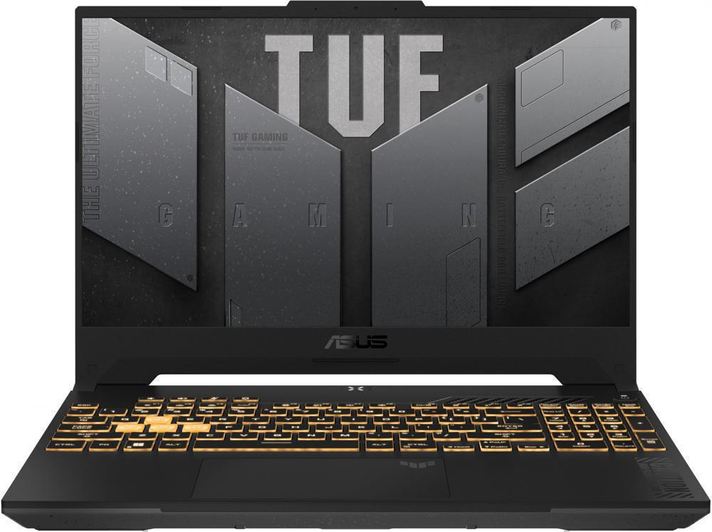 Ноутбук Asus TUF Gaming F15 FX507ZV4-LP129 Core i7 12700H 16Gb SSD512Gb NVIDIA GeForce RTX4060 8Gb 15.6" IPS FHD (1920x1080) noOS grey WiFi BT Cam (90NR0FA7-M009L0)