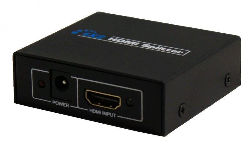 Сплиттер аудио-видео Premier 5-872-2 HDMI (f)/2хHDMI (f) черный