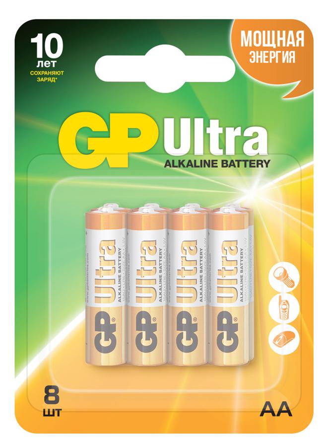 Батарея GP Ultra 24AU-2CR8 AAA (8шт) блистер