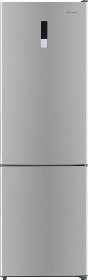 Холодильник Weissgauff WRK 190 DX Total NoFrost 2-хкамерн. нержавеющая сталь