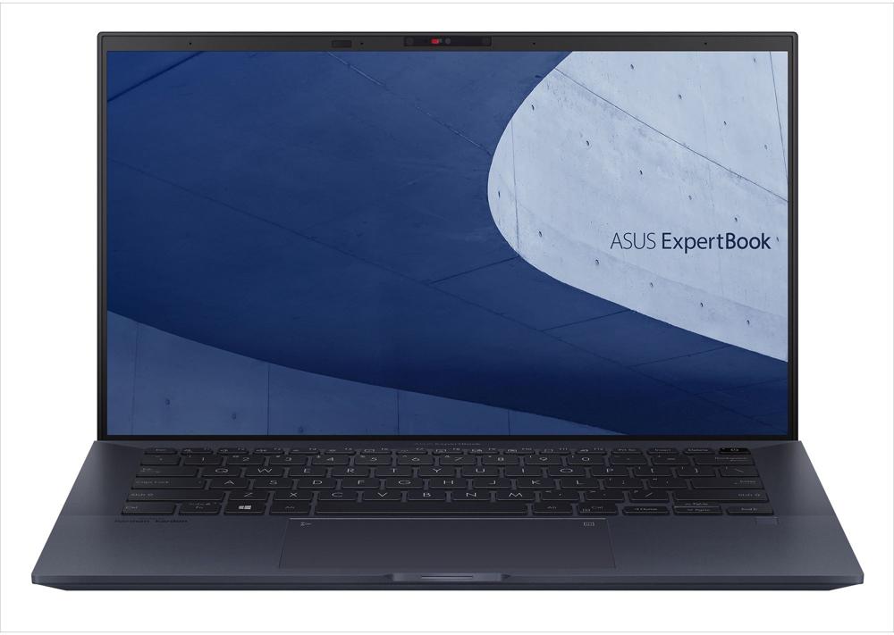 Ноутбук Asus ExpertBook B9 B9400CBA-KC0693 Core i7 1265U 16Gb SSD1Tb Intel Iris Xe graphics 14" IPS FHD (1920x1080) noOS black WiFi BT Cam Bag (90NX04Z1-M00YJ0)