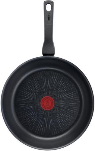 Сковорода Tefal Force 4218028 круглая 28см покрытие: антипригарное ручка несъемная (без крышки) черный (9100048317)