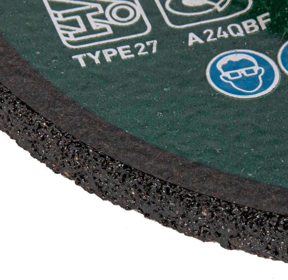 Круг шлиф. по мет. Сибртех 744007 d=125мм d(посад.)=22.2мм (угловые шлифмашины)