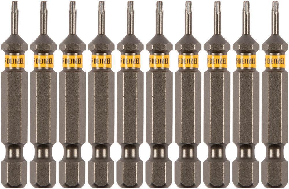 Набор бит Denzel 11665 универсал. (10пред.) для шуруповертов