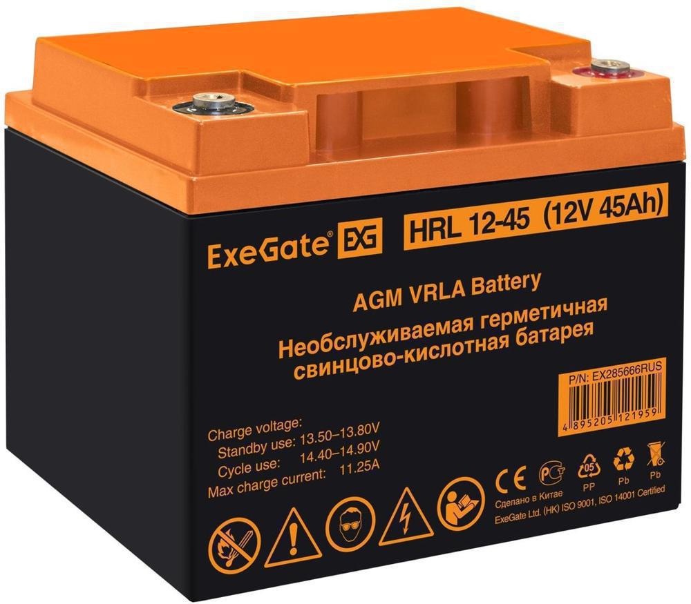 Батарея для ИБП Exegate EX285666 12В 45Ач