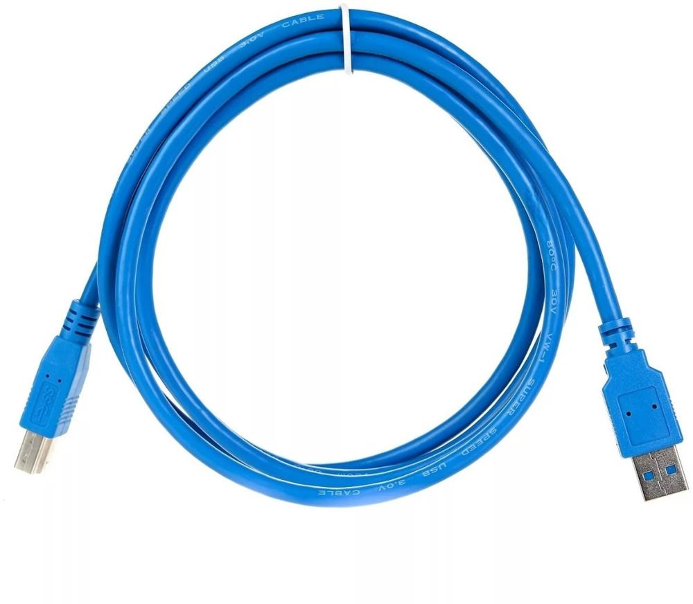 Кабель Premier 5-910 USB 3.0 A(m) USB 3.0 B (m) 1м синий (пакет)