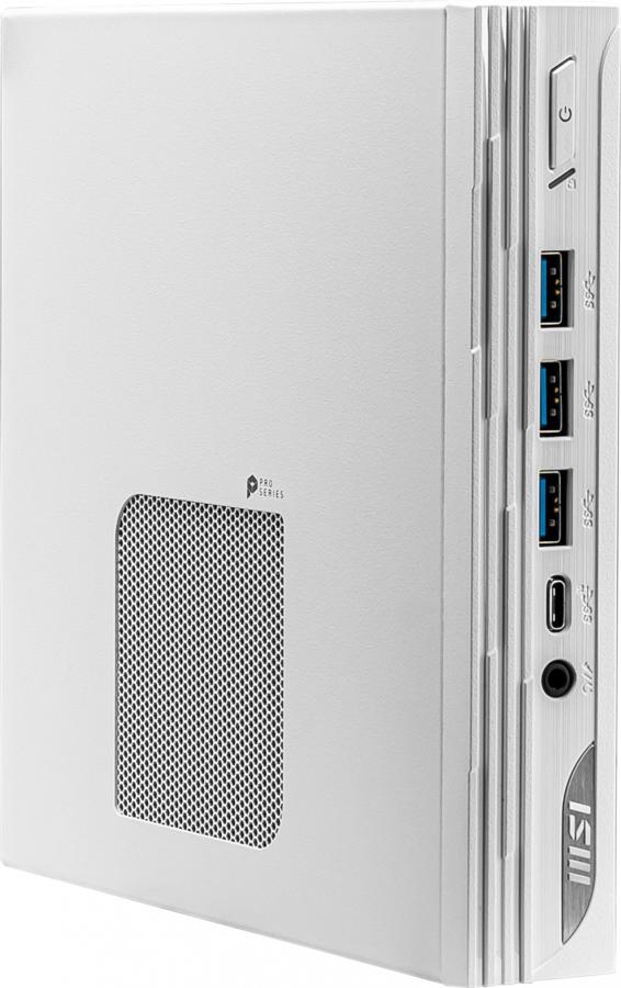 Неттоп MSI Pro DP10 13M-069XRU i3 1315U (1.2) 8Gb SSD512Gb Iris Xe noOS 2.5xGbitEth WiFi BT 120W белый (9S6-B0A612-069)