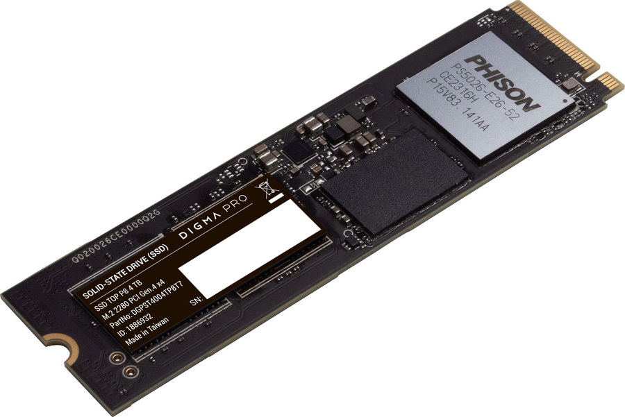 Накопитель SSD Digma Pro PCIe 5.0 x4 4TB DGPST5004TP6T4 Top P6 M.2 2280