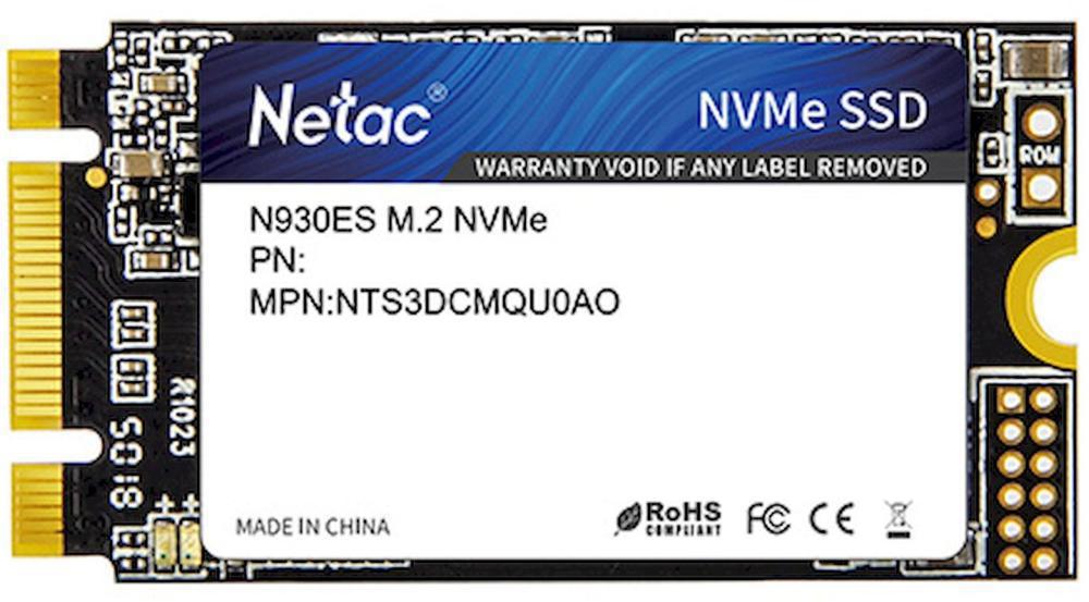 Накопитель SSD Netac PCIe 3.0 x2 128GB NT01N930ES-128G-E2X N930ES M.2 2242