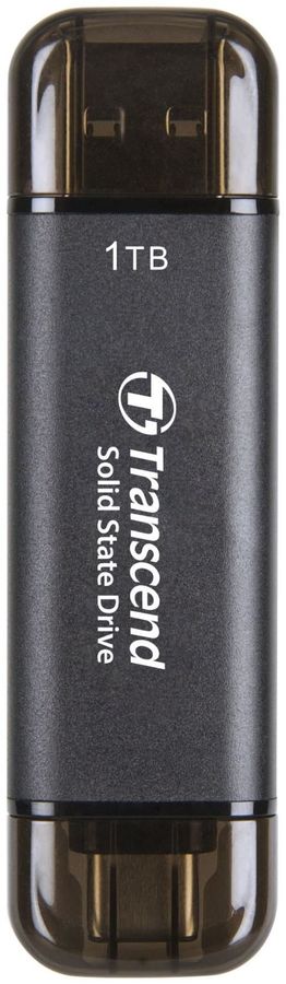 Накопитель SSD Transcend USB-C 1TB TS1TESD310C серый USB-A