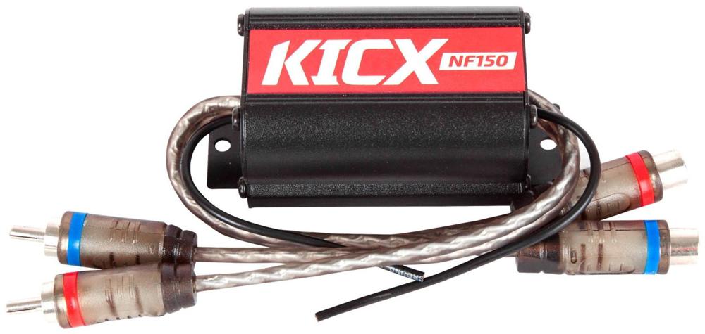 Шумоподавитель Kicx NF 150 черный 2RCA входа 2RCA выхода (упак.:1шт)