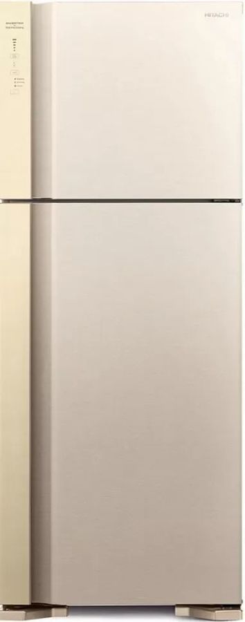 Холодильник Hitachi HRTN7489DF BEGCS 2-хкамерн. бежевый инвертер