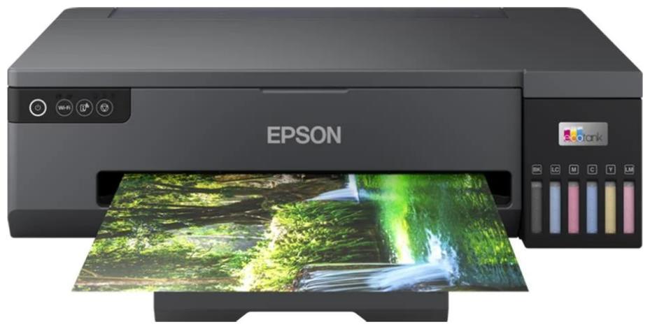 Принтер струйный Epson L18050 (C11CK38403/38505) A3 WiFi черный
