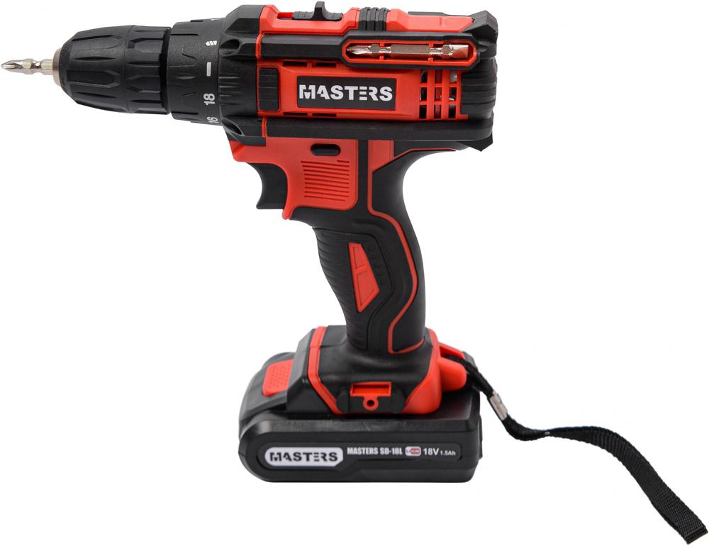 Дрель-шуруповерт Masters SD-18L аккум. патрон:быстрозажимной (18809)