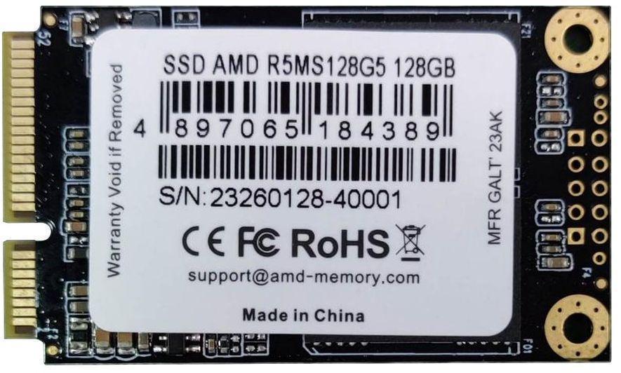 Накопитель SSD AMD SATA 128GB R5MS128G5 Radeon R5 mSATA