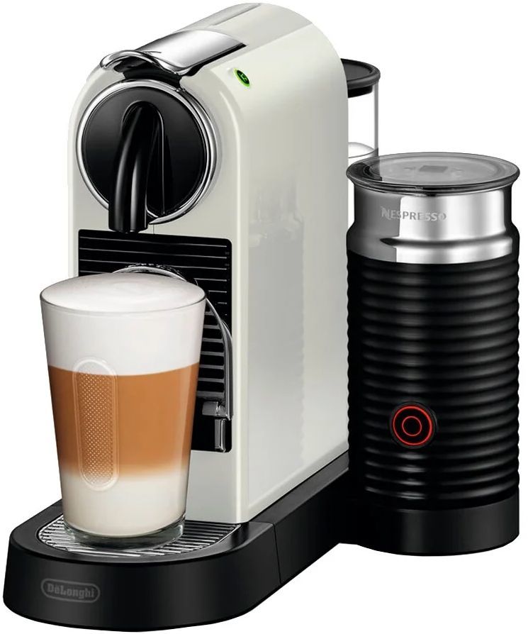 Кофемашина Delonghi Nespresso Citiz EN267.WAE 1260Вт белый/черный