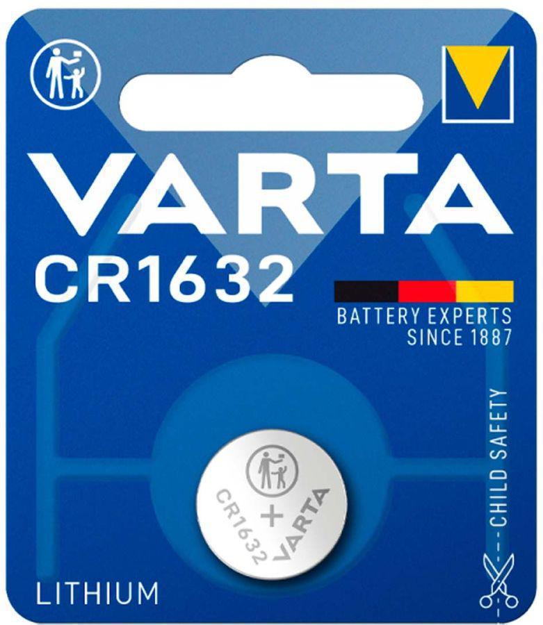 Батарея Varta Electronics Lithium CR1632 (1шт) блистер
