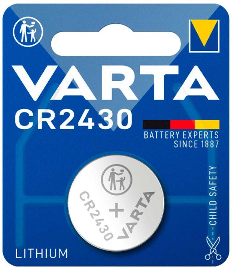 Батарея Varta Electronics Lithium CR2430 (1шт) блистер