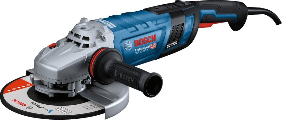 Углошлифовальная машина Bosch GWS 30-230 B 2800Вт 6500об/мин рез.шпин.:M14 d=230мм (06018G1000)