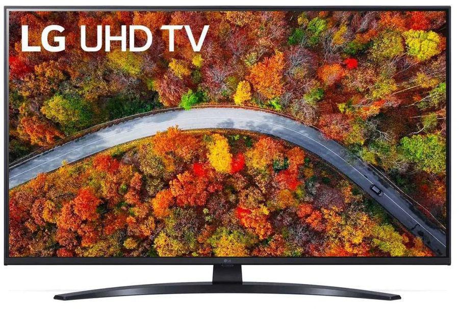Телевизор LED LG 43" 43UP81006LA.ARU синяя сажа 4K Ultra HD 60Hz DVB-T DVB-T2 DVB-C DVB-S DVB-S2 WiFi Smart TV (RUS)