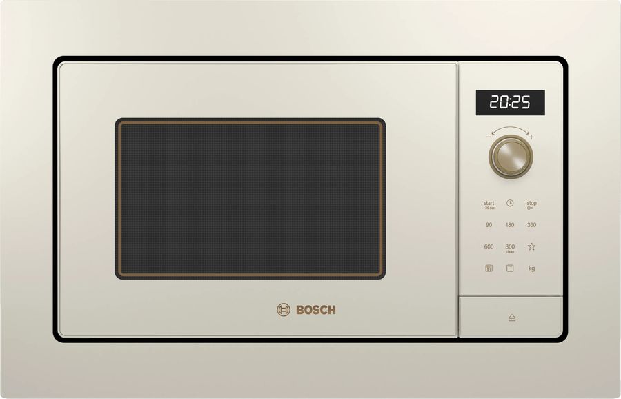 Микроволновая печь Bosch BEL653MP3 25л. 800Вт жемчужно-белый (встраиваемая)