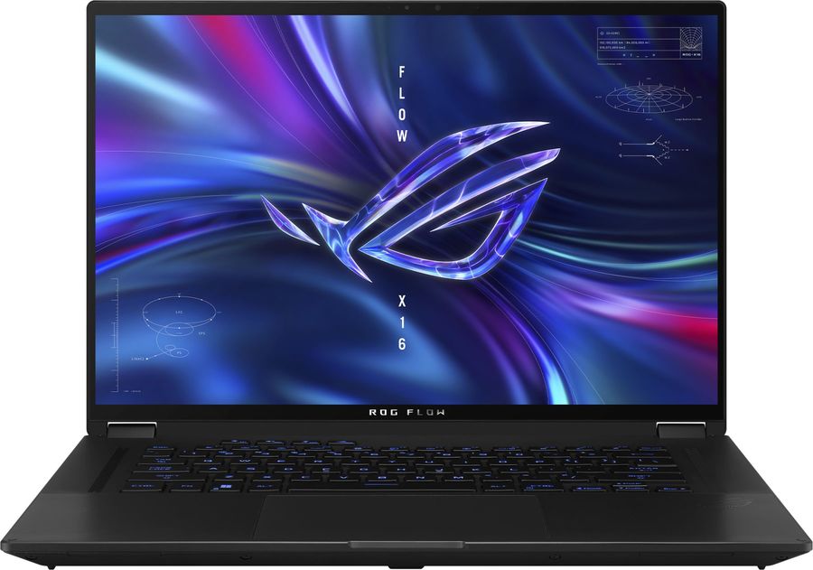Ноутбук Asus ROG Flow GV601VV-NF045 Core i9 13900H 16Gb SSD1Tb NVIDIA GeForce RTX4060 8Gb 16" IPS Touch WQXGA (2560x1600) Free DOS black WiFi BT Cam (90NR0D11-M002P0)