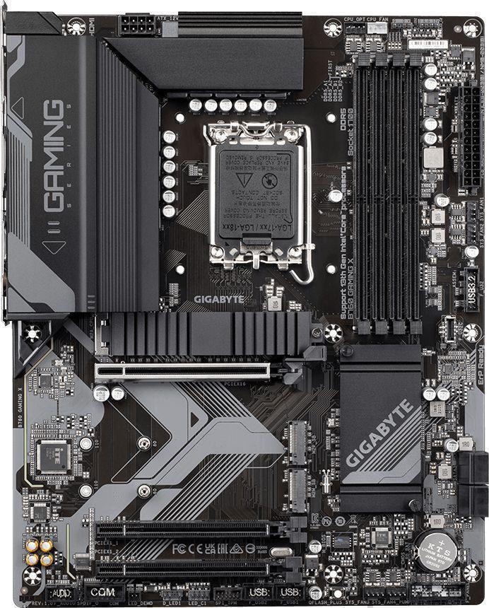 Материнская плата Gigabyte B760 GAMING X Soc-1700 Intel B760 4xDDR5 ATX AC`97 8ch(7.1) 2.5Gg RAID+HDMI+DP