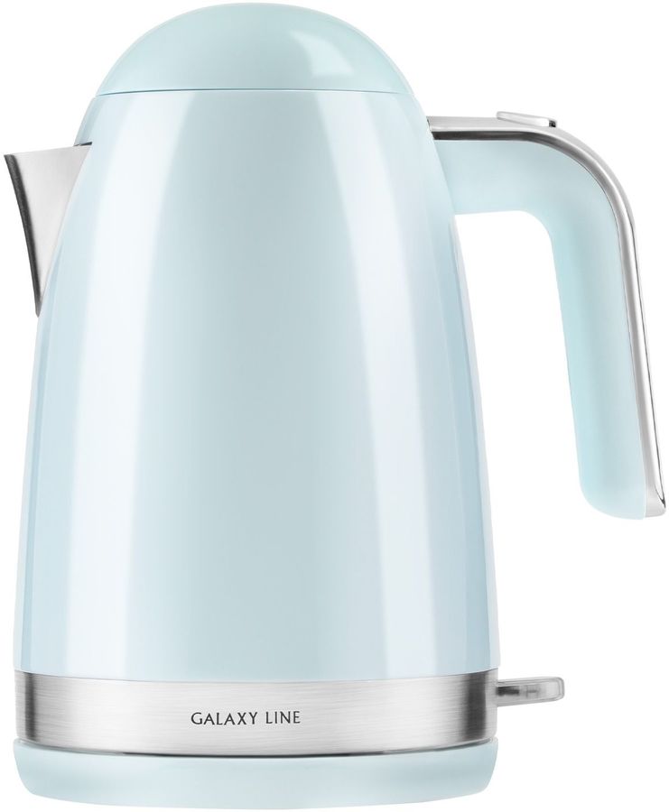 Чайник электрический Galaxy Line GL 0332 1.7л. 2200Вт голубой корпус: металл/пластик (ГЛ0332ЛНБ)
