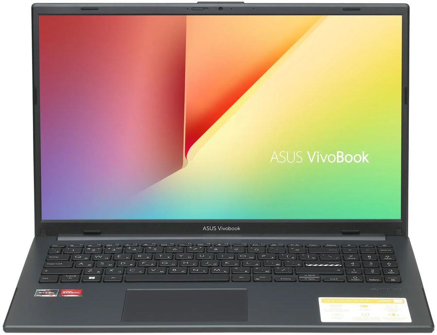 Ноутбук Asus Vivobook Go 15 E1504FA-BQ664 Ryzen 5 7520U 16Gb SSD512Gb AMD Radeon 610M 15.6" IPS FHD (1920x1080) noOS black WiFi BT Cam (90NB0ZR2-M012Z0)