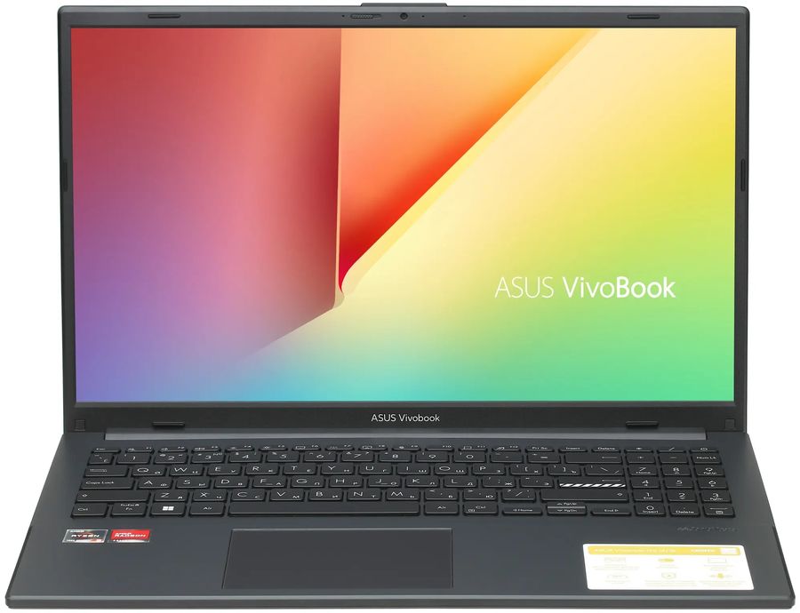Ноутбук Asus Vivobook Go E1504FA-BQ832W Ryzen 5 7520U 16Gb SSD512Gb AMD Radeon 15.6" IPS FHD (1920x1080) Windows 11 Home black WiFi BT Cam (90NB0ZR2-M01C60)