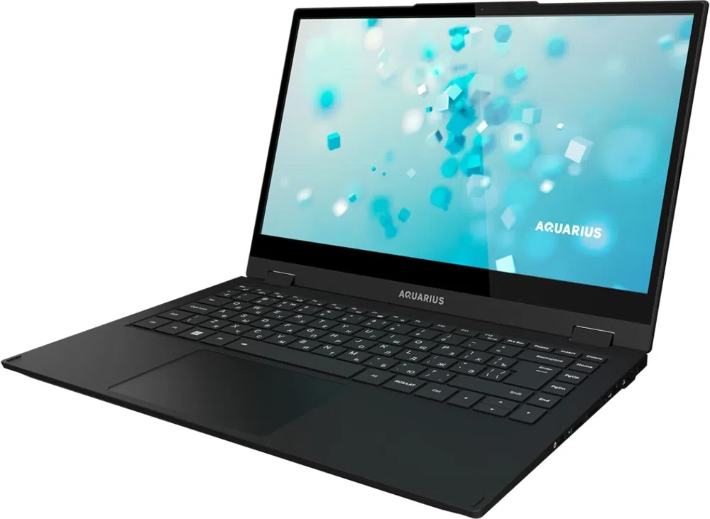 Ноутбук Aquarius CMP NS483 (Исп.2) Core i5 1155G7 16Gb SSD256Gb Intel Iris Xe graphics 14" IPS Touch FHD (1920x1080) без ОС black WiFi BT Cam (NS4831524116Q151E90NT2NNNN2)