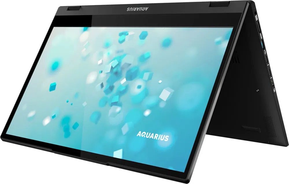Ноутбук Aquarius CMP NS483 (Исп.2) Core i5 1155G7 16Gb SSD256Gb Intel Iris Xe graphics 14" IPS Touch FHD (1920x1080) без ОС black WiFi BT Cam (NS4831524116Q151E90NT2NNNN2)