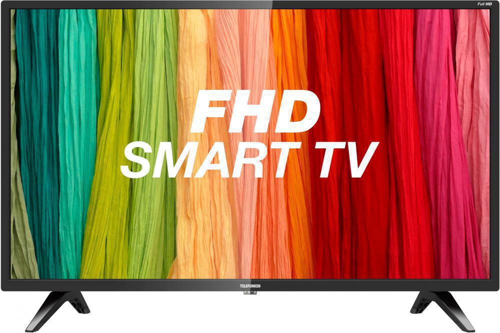 Телевизор LED Telefunken 31.5" TF-LED32S21T2S(черный)\FHD черный FULL HD 50Hz DVB-T DVB-T2 DVB-C USB Smart TV (RUS)