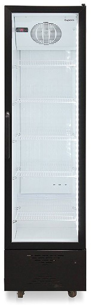 Холодильная витрина Бирюса Б-B390D 1-нокамерн. черный глянц.