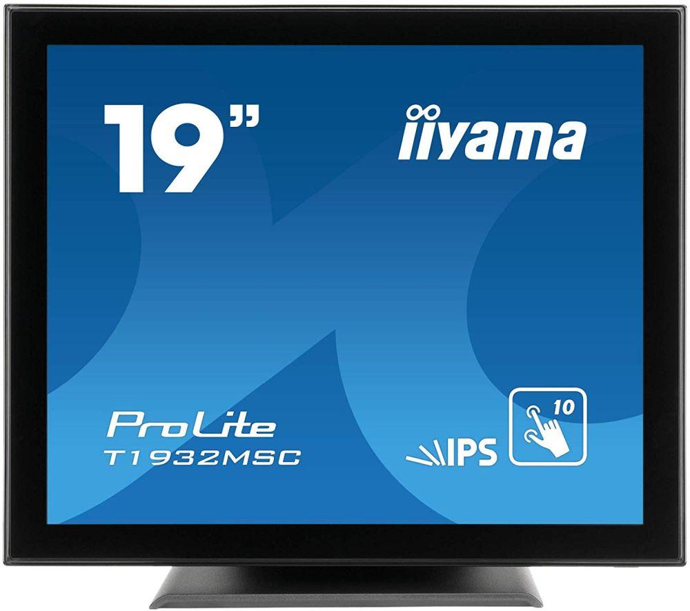 Монитор Iiyama 19" T1932MSC-B5X черный IPS LED 14ms 5:4 HDMI M/M матовая 1000:1 250cd 178гр/178гр 1280x1024 60Hz VGA DP HD USB Touch 6.9кг