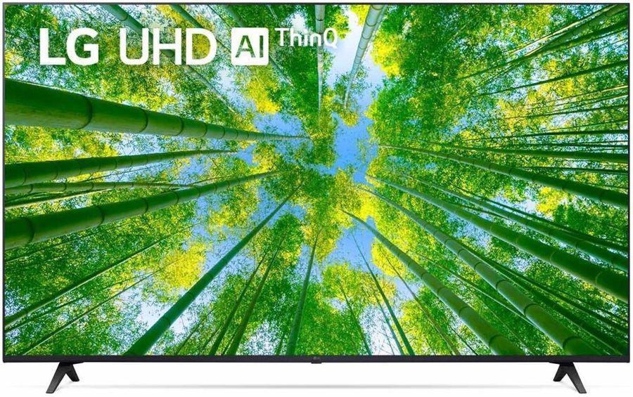 Телевизор LED LG 65" 65UQ80001LA.ARU синяя сажа 4K Ultra HD 60Hz DVB-T DVB-T2 DVB-C DVB-S DVB-S2 WiFi Smart TV (RUS)