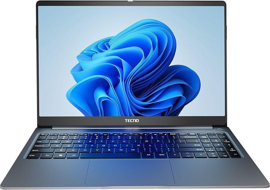 Ноутбук Tecno MegaBook T1 Ryzen 7 5800U 16Gb SSD512Gb AMD Radeon 15.6" IPS FHD (1920x1080) noOS 64 grey WiFi BT Cam 6060mAh (71003300142)