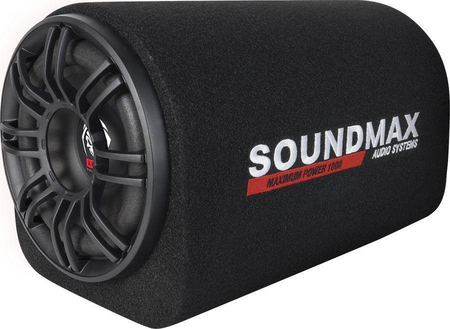 Сабвуфер автомобильный Soundmax SM-SW0801A 150Вт активный (20см/8")