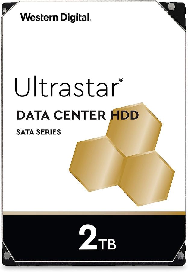 Жесткий диск WD SATA-III 2TB 1W10025 HUS722T2TALA604 Desktop Ultrastar DC HA210 (7200rpm) 128Mb 3.5"