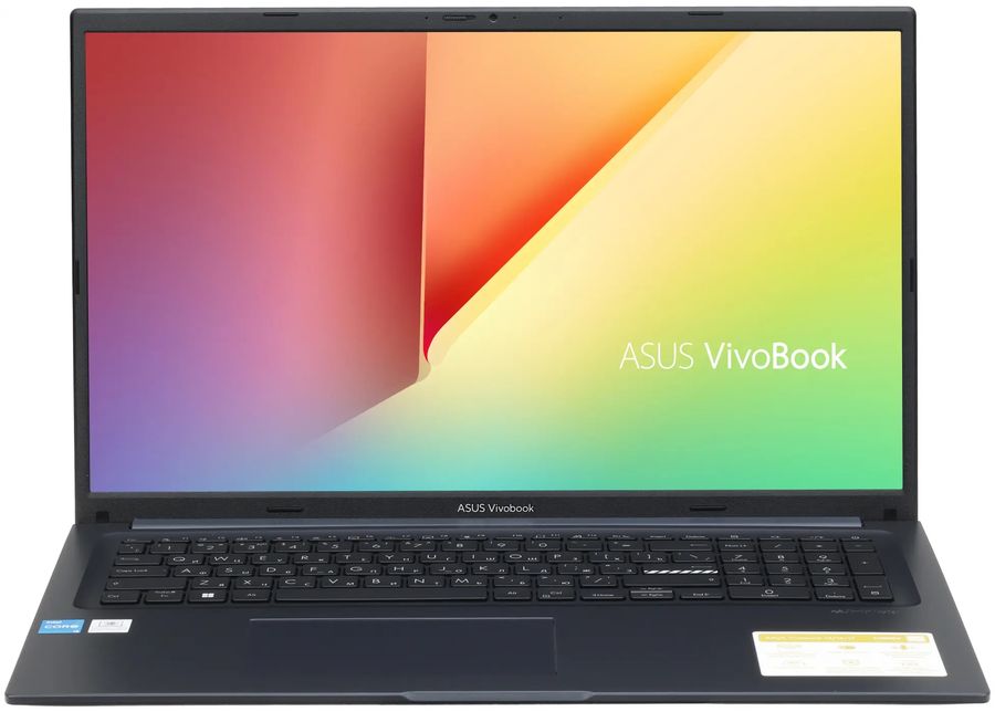 Ноутбук Asus Vivobook 17 X1704ZA-AU115 Core i3 1215U 8Gb SSD512Gb Intel UHD Graphics 17.3" IPS FHD (1920x1080) noOS blue WiFi BT Cam (90NB10F2-M004L0)