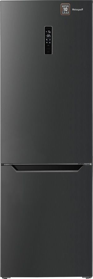 Холодильник Weissgauff WRK 2000 XBNF DC Inverter 2-хкамерн. темный металл инвертер