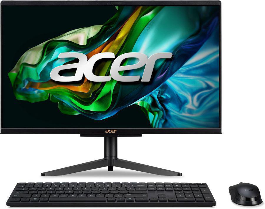 Моноблок Acer Aspire C22-1610 21.5" Full HD N-series N100 (0.8) 8Gb SSD256Gb UHDG CR Eshell WiFi BT 65W клавиатура мышь Cam черный 1920x1080