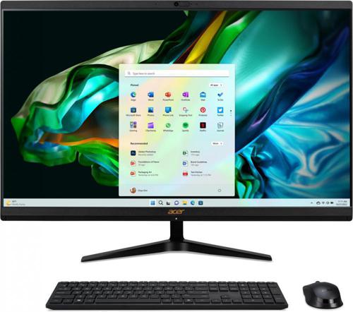 Моноблок Acer Aspire C27-1800 27" Full HD i3 1315U (1.2) 8Gb SSD512Gb UHDG CR Eshell GbitEth WiFi BT 65W клавиатура мышь Cam черный 1920x1080