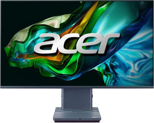 Моноблок Acer Aspire S32-1856 31.5" WQHD i7 1360P (2.2) 16Gb SSD1Tb Iris Xe CR Eshell GbitEth WiFi BT 180W клавиатура мышь Cam серый 2560x1440