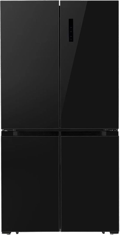 Холодильник Lex LCD505BlGID 3-хкамерн. черное стекло инвертер