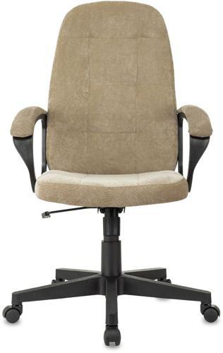 Кресло руководителя Бюрократ CH 002 Fabric песочный Light-21 крестов. пластик