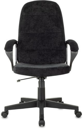 Кресло руководителя Бюрократ CH 002 Fabric черный Light-20 крестов. пластик